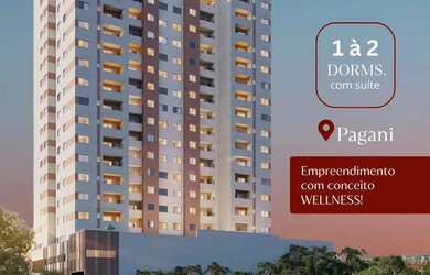 Imagem: O apartamento possui 2 Dormitórios, 2 Banheiros, 1 Vaga na