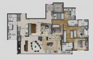 Imagem 13: Apartamento à venda, 164 m² por R$ 1.716.600,00 - Tatuapé - São Paulo/SP