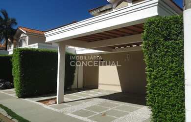 Imagem: A casa em condomínio possui 3 Dormitórios, 4 Banheiros, 2