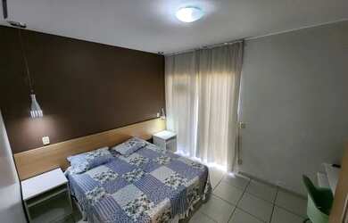 Imagem: O apartamento possui 1 Dormitório, 1 Banheiro, 1 Vaga na garagem