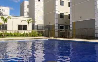 Imagem: O apartamento possui 2 Dormitórios, 1 Banheiro, 1 Vaga na garagem