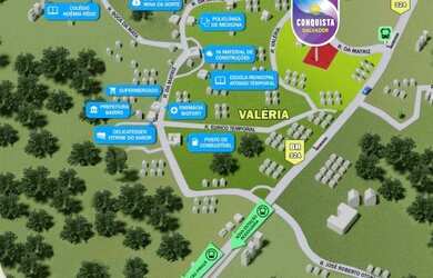 Imagem: O apartamento possui 2 Dormitórios, 1 Banheiro e 40m² de Área