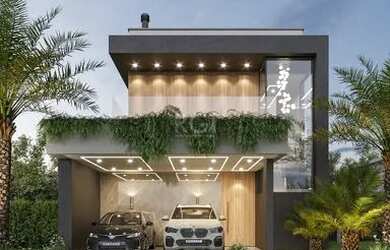 Imagem: A casa em condomínio possui 3 Dormitórios, 4 Banheiros, 2