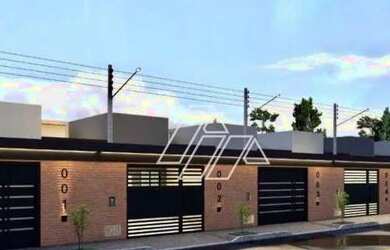 Imagem: A casa à venda possui 2 Dormitórios, 1 Banheiro, 2 Vagas na