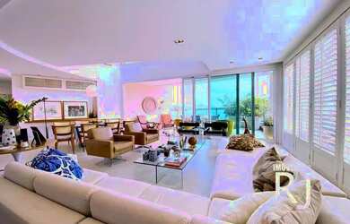 Imagem: O apartamento na cobertura possui 4 Dormitórios, 4 Banheiros