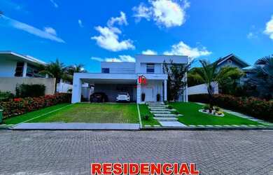 Imagem: A casa em condomínio possui 4 Dormitórios, 2 Banheiros, 5