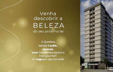 Imagem: O apartamento possui 2 Dormitórios, 2 Banheiros, 1 Vaga na