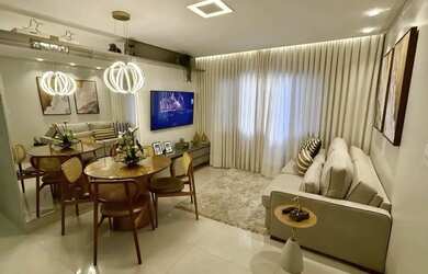 Imagem: O apartamento possui 2 Dormitórios, 2 Banheiros, 60m² de Área