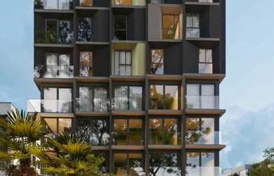 Imagem: O studio possui 1 Dormitório, 1 Banheiro, 1 Vaga na garagem