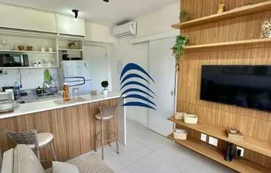 Imagem 3: Blue Barra - Excelente quarto e sala com 27,14 m2, cozinha americana,...