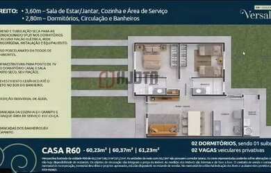 Imagem 10: Casa Condomínio Versalhes, c 2 quartos 60m² c 1 Suíte - Bady Bassitt