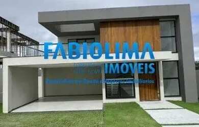 Imagem: A casa em condomínio possui 4 Dormitórios, 5 Banheiros, 4