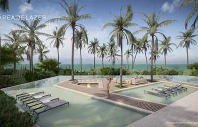 Imagem: A casa em condomínio possui 4 Dormitórios, 5 Banheiros, 3