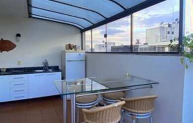 Imagem: O apartamento na cobertura possui 2 Dormitórios, 3 Banheiros