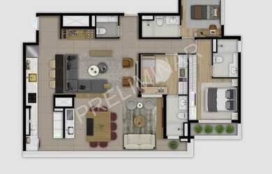 Imagem 16: Apartamento residencial para venda, Vila Firmiano Pinto, São Paulo -...