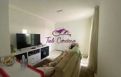 Imagem: O apartamento possui 2 Dormitórios, 1 Banheiro, 1 Vaga na garagem