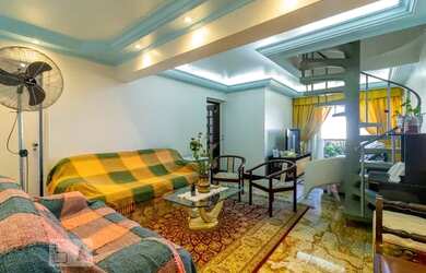 Imagem: O apartamento na cobertura possui 3 Dormitórios, 2 Banheiros