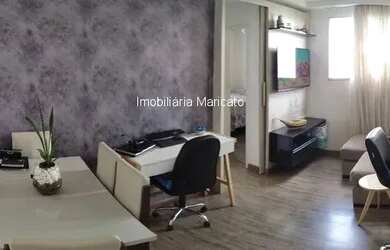 Imagem: O apartamento possui 2 Dormitórios, 1 Banheiro, 1 Vaga na garagem