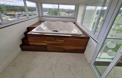 Imagem 16: Alphaville Litoral Norte. Piscina, Churrasqueira, Imóvel mobiliadoeAr-condicionado