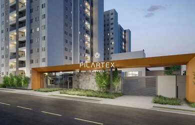 Imagem: O apartamento possui 3 Dormitórios, 1 Banheiro, 1 Vaga na garagem