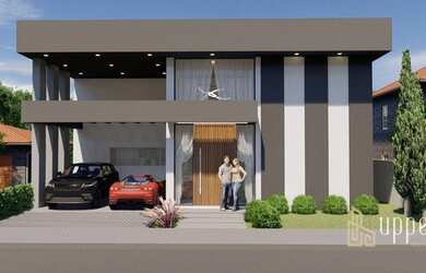 Imagem: A casa em condomínio possui 3 Dormitórios, 2 Banheiros, 2