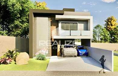 Imagem: A casa em condomínio possui 3 Dormitórios, 3 Banheiros, 2