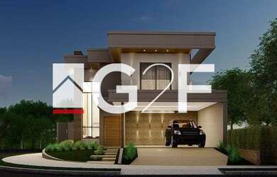 Imagem: A casa em condomínio possui 4 Dormitórios, 5 Banheiros, 4