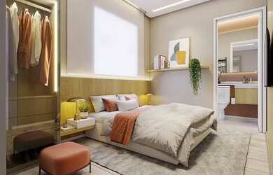 Imagem 3: Apartamento. Varanda, 54m² de Área, 1 Vaga na garageme3 Dormitórios