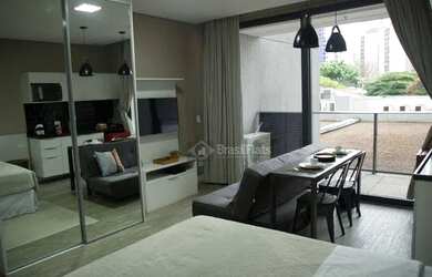 Imagem 2: Flat com 1 dormitório para alugar, 36 m² por R$ 6.500/mês - Vila Olímpia...