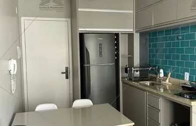 Imagem 2: Apartamento Moóca Porteira Fechada Mobiliado com 1 Dormitório, Sacada ampla, Cozinha Ameri