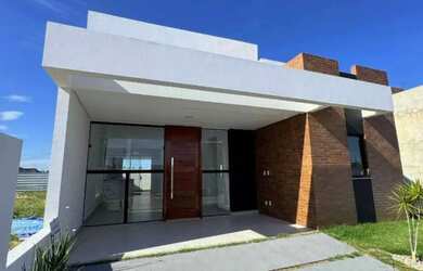 Imagem: A casa em condomínio possui 3 Dormitórios, 3 Banheiros, 2