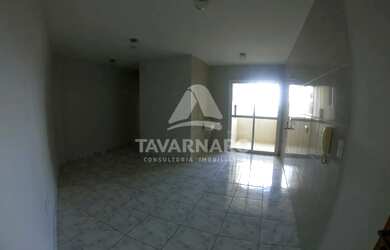 Imagem: O apartamento possui 1 Dormitório, 1 Banheiro, 1 Vaga na garagem