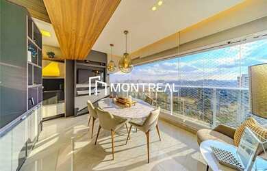 Imagem: O apartamento possui 3 Dormitórios, 4 Banheiros, 4 Vagas na