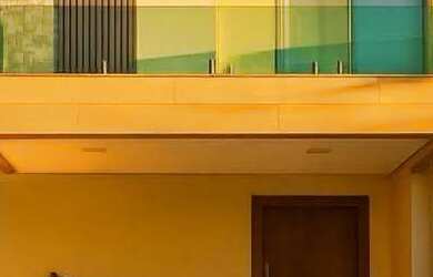 Imagem: A casa em condomínio possui 4 Dormitórios, 5 Banheiros, 4