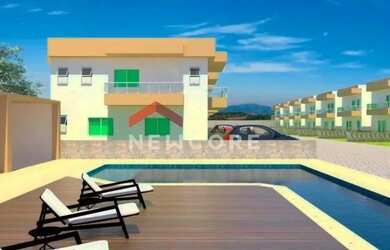 Imagem: A casa em condomínio possui 4 Dormitórios, 4 Banheiros, 2