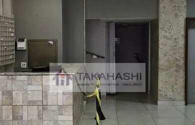 Imagem: A kitnet possui 1 Dormitório, 1 Banheiro, 1 Vaga na garagem