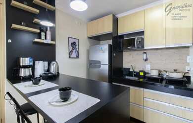 Imagem: O studio possui 1 Dormitório, 1 Banheiro, 1 Vaga na garagem