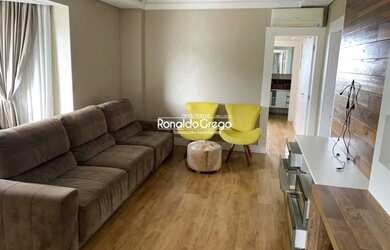 Imagem: O apartamento na cobertura e possui 3 Dormitórios, Suítes