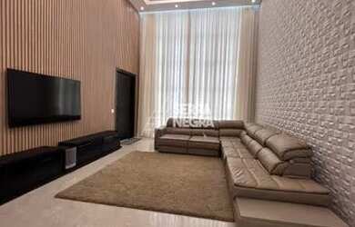 Imagem: A casa em condomínio possui 5 Dormitórios, 5 Banheiros, 5