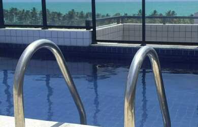 Imagem: O apartamento possui 2 Dormitórios, 2 Vagas na garagem e está