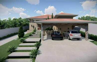 Imagem: A casa em condomínio possui 3 Dormitórios, 5 Banheiros, 4