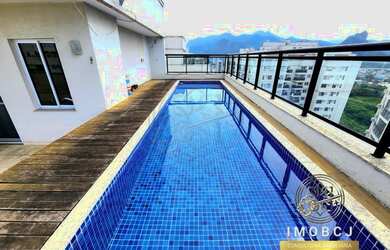 Imagem: O apartamento na cobertura possui 4 Dormitórios, 5 Banheiros