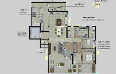 Imagem 2: Apartamento com 4 dormitórios à venda, 153 m² por R$ 1.480.000,00 - Vila Leopoldina - São