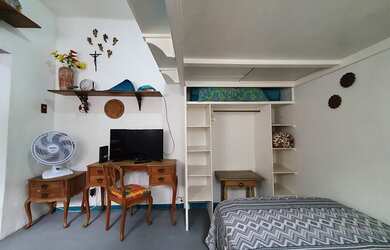 Imagem: A kitnet possui 1 Dormitório, 1 Banheiro, 20m² de Área e