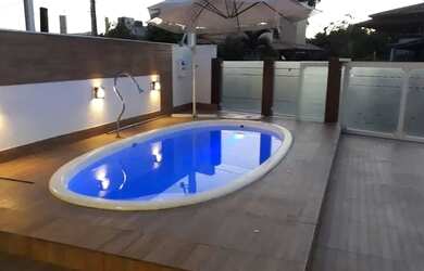 Imagem 3: Linda Casa, Cond. Araua, Fino Acabamento,4/4 sendo 3 Suítes, Planejados, Piscina, Porteira