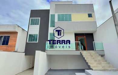 Imagem 3: Casa nova com 3 quartos, sendo 1 suíte e closet com vista panorâmica