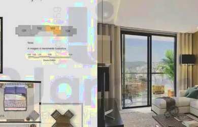 Imagem: O apartamento possui 2 Dormitórios, 2 Banheiros, 1 Vaga na