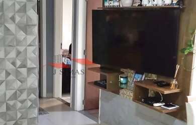 Imagem: O apartamento possui 2 Dormitórios, 1 Banheiro, 1 Vaga na garagem