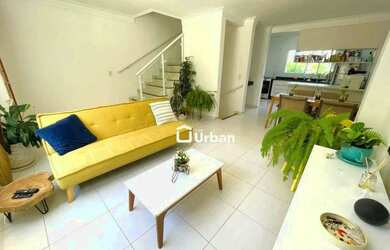 Imagem: A casa em condomínio possui 3 Dormitórios, 4 Banheiros, 3