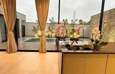 Imagem: A casa em condomínio possui 3 Dormitórios, 4 Banheiros, 260m²